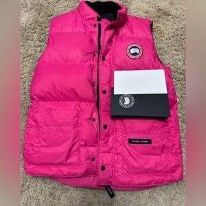 Canada Goose Pink Puffer Vest